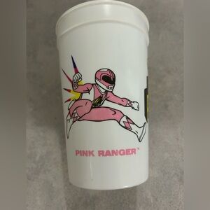 Mighty Morphin Power Rangers Pink Ranger 1994 Cup